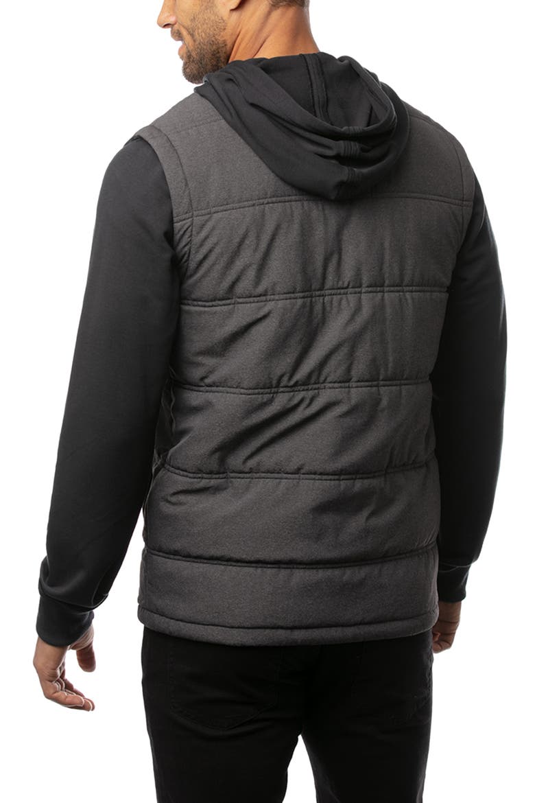 Scavenger Zip Hoodie, Alternate, color, HEATHER BLACK