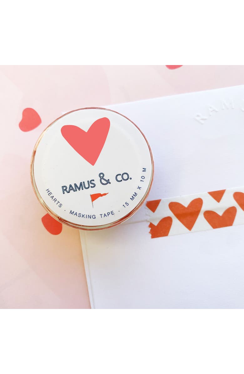 Ramus & Co Illustrated Masking Tape - 3ct Rolls, Assorted Rolls, Alternate, color, Multi-Pack