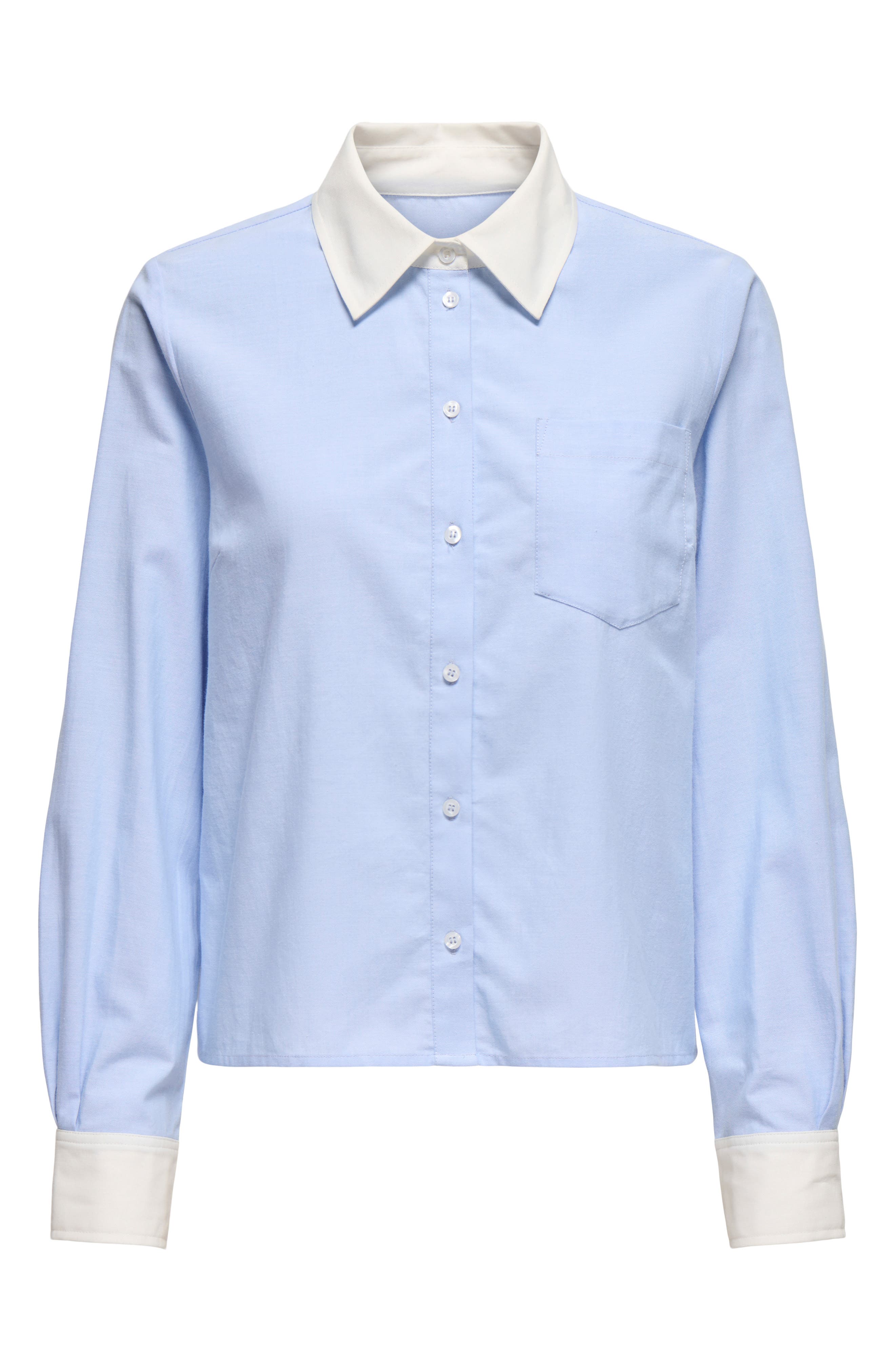 Only Paris Long Sleeve Button-Up Shirt