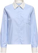Only Paris Long Sleeve Button-Up Shirt