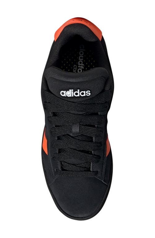 Adidas Originals Adidas Grand Court Alpha Sneaker In Black/impact Orange/white