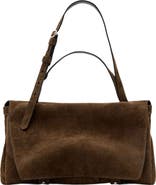 AllSaints Joan Leather Suede Satchel