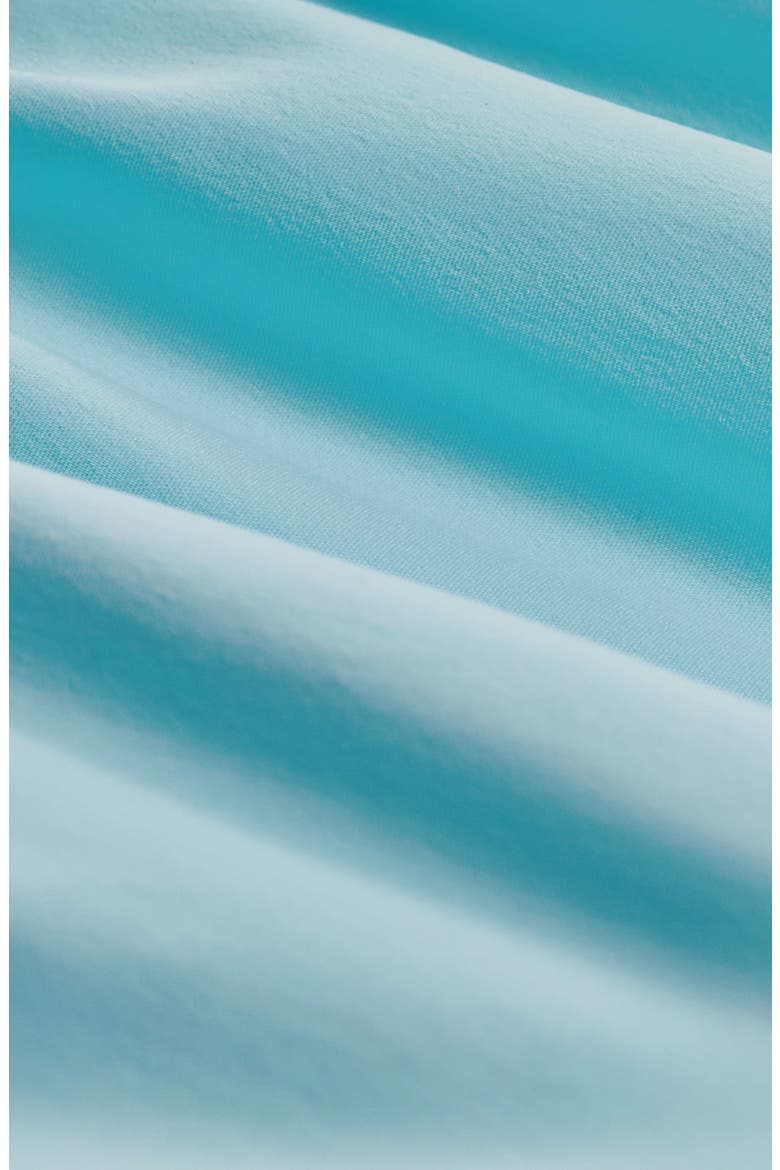 Quinn Colorblock Swim Trunks, Alternate, color, TURQUOISE