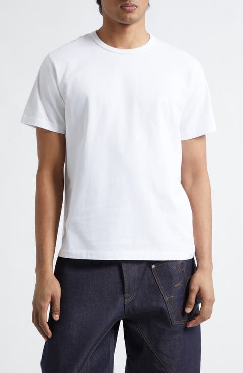 Embroidered Anchor Logo Cotton T-Shirt