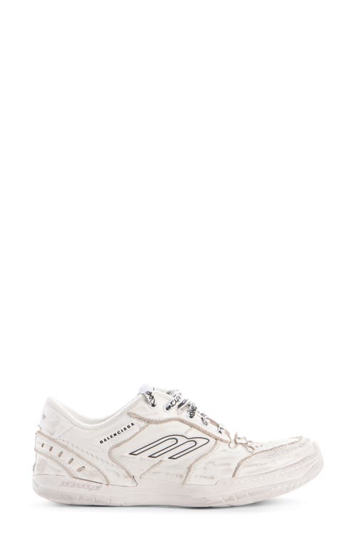 Balenciaga Hamptons 3b Sports Icon Leather Sneakers In Multi
