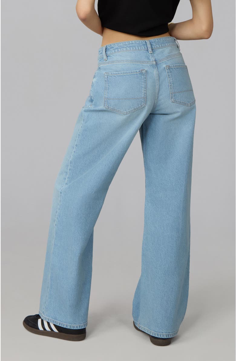 Lola Denim Colette High Rise Wide Leg Jeans, Alternate, color, Whimsy Blue
