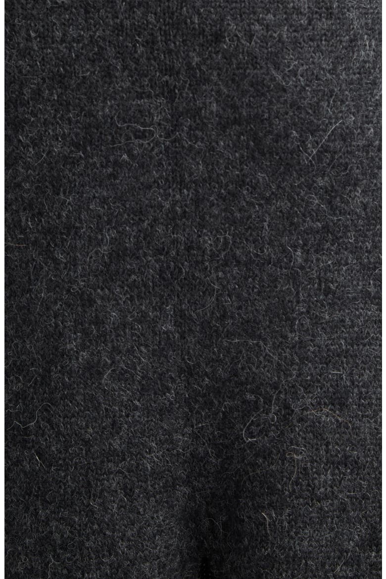 Dione Knit Alpaca & Merino Wool Blend Maxi Skirt, Alternate, color, CHARCOAL
