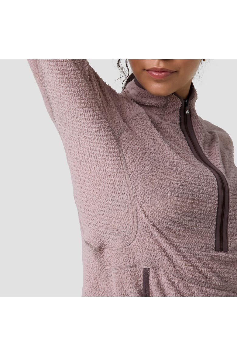 Highliner Primaloft Air-Perm Fleece 1/4-Zip - Women's, Alternate, color, Bark
