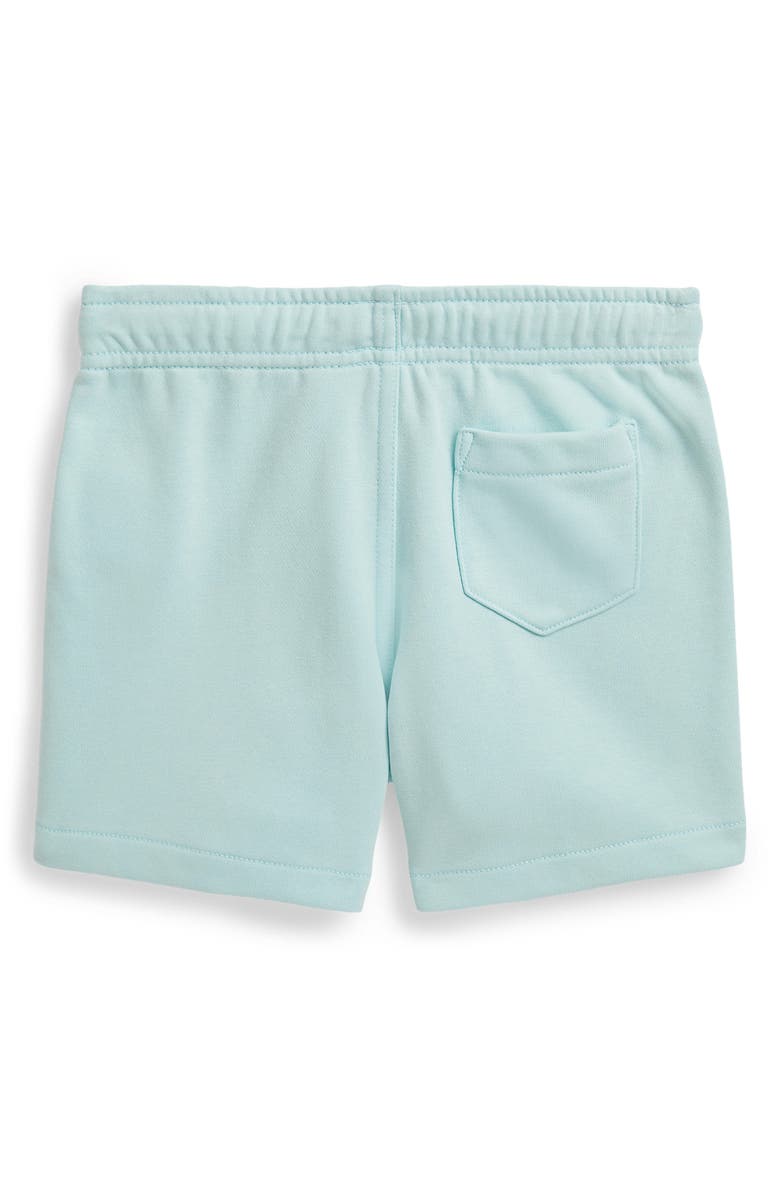 Polo Ralph Lauren Kids' Easy French Terry Drawstring Shorts, Alternate, color, Crystal Blue