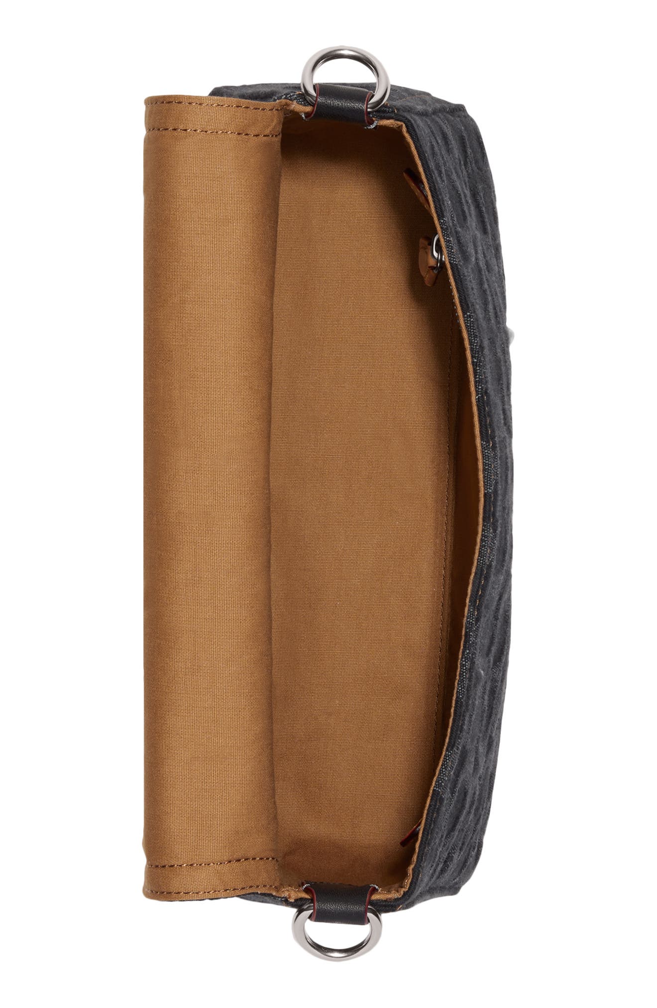 COACH Tabby Soft Signature Washed Denim Shoulder Bag, Alternate, color, 