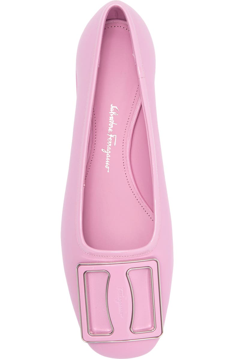 FERRAGAMO Myrna Leather Ballet Flat, Alternate, color,