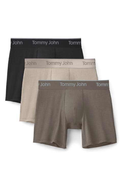 3-Pack Second Skin 6-Inch Stretch Modal Boxer Briefs