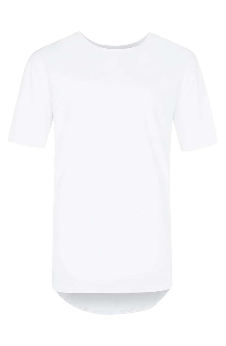 Topman Longline Crewneck T-Shirt, Alternate, color, 