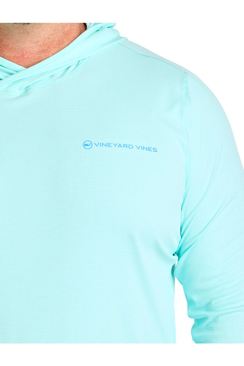Big & Tall Sun Tech Hoodie, Alternate, color, SHALLOW SEA