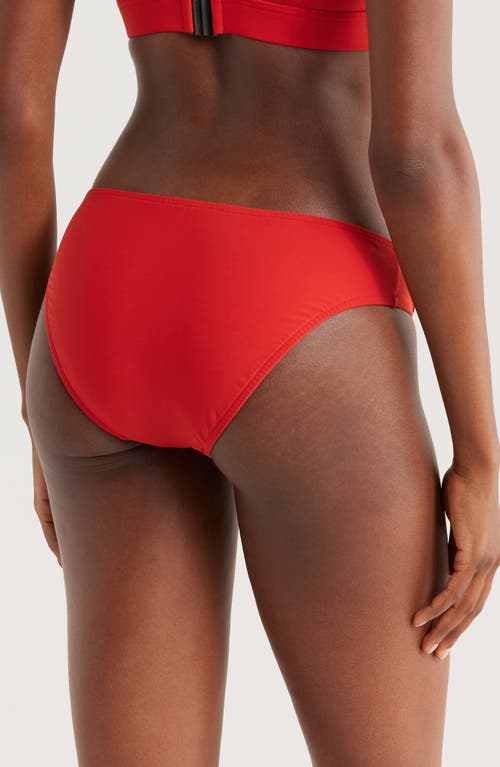 Bondi Born Nadia Hipster Bikini Bottoms In Red