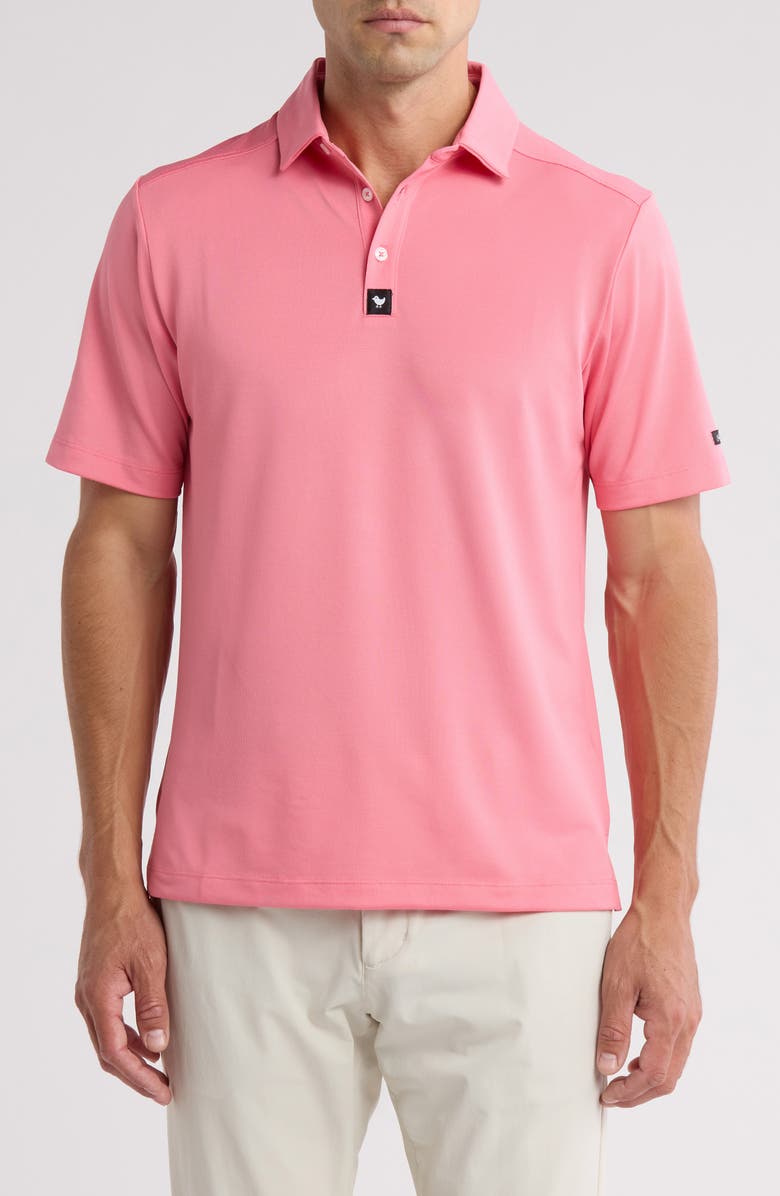 Bad Birdie Solid Piqué Performance Golf Polo, Main, color, 