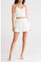 2-Piece Layered Lace Cami & Tiered Miniskirt Set