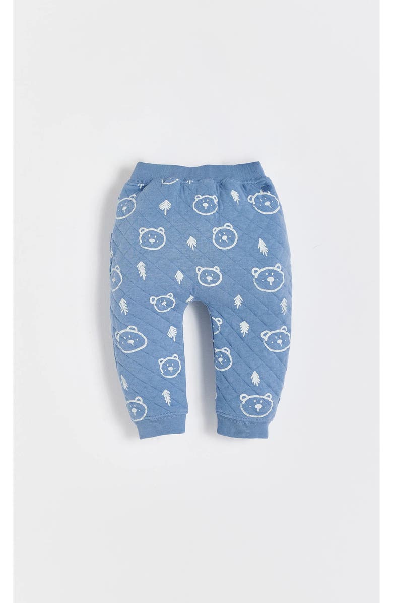 Babycottons Blue Pants for Infant, Alternate, color, Pastel-Blue