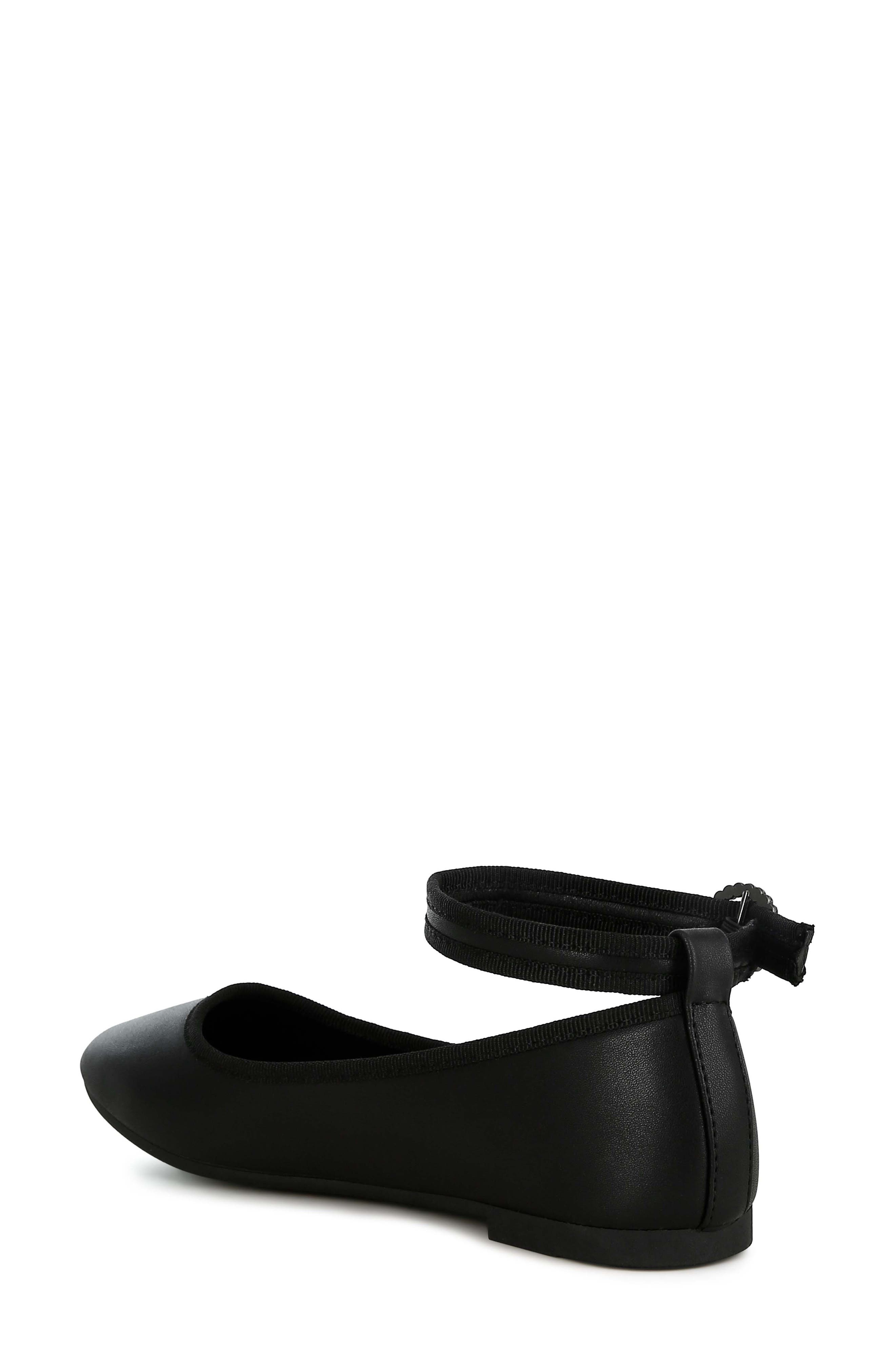 LONDON RAG Danseur Flat, Alternate, color, Black