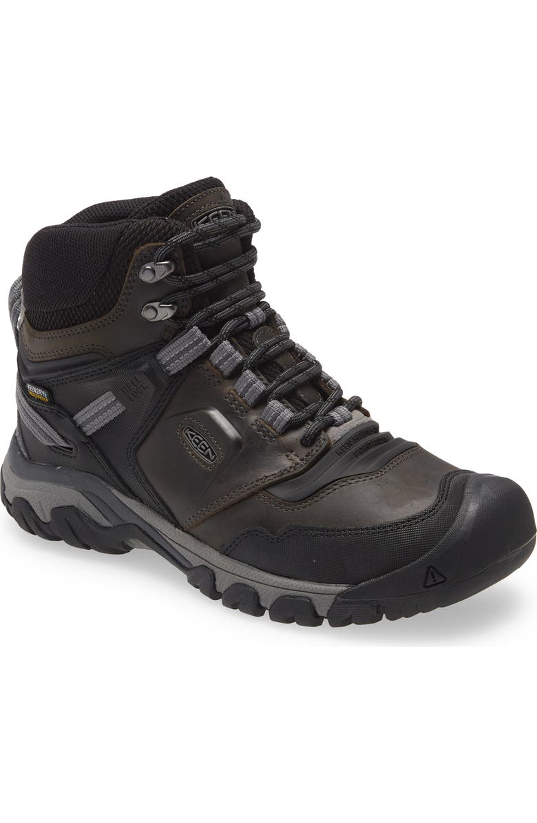 KEEN Ridge Flex Waterproof Hiking Boot, Main, color,