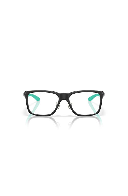 Oakley 51mm Rectangle Optical Glasses In Green