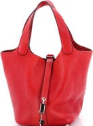 Pre-Owned Hermes Picotin Lock Bag Clemence PM