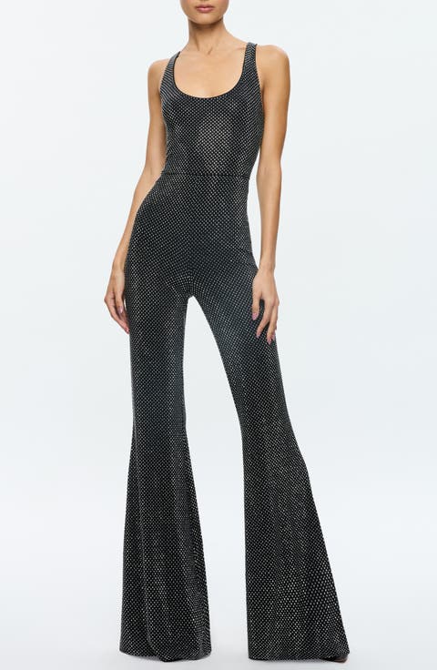 Teresa Beaded Wide Leg Jumpsuit