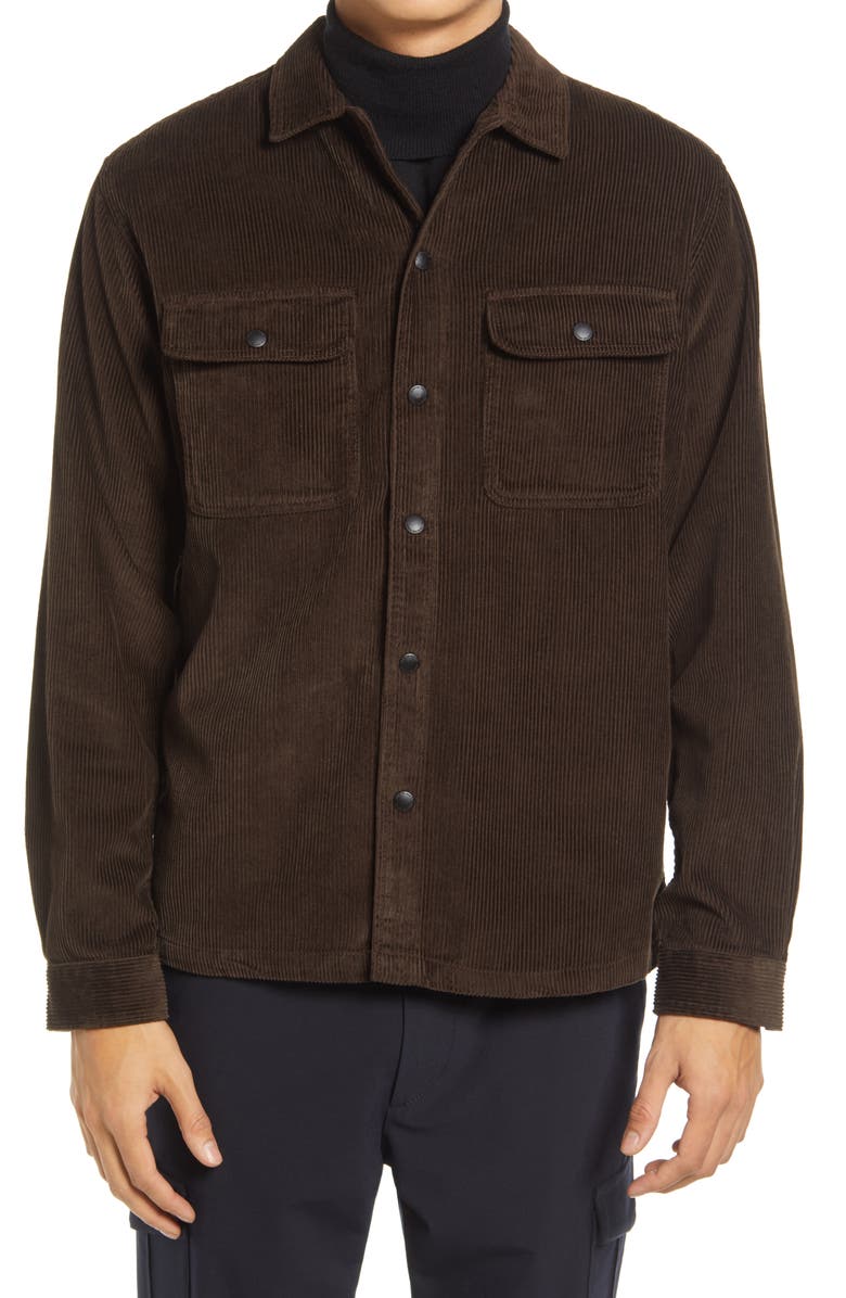 Selected Homme Loose Decker Organic Cotton Overshirt, Alternate, color, 