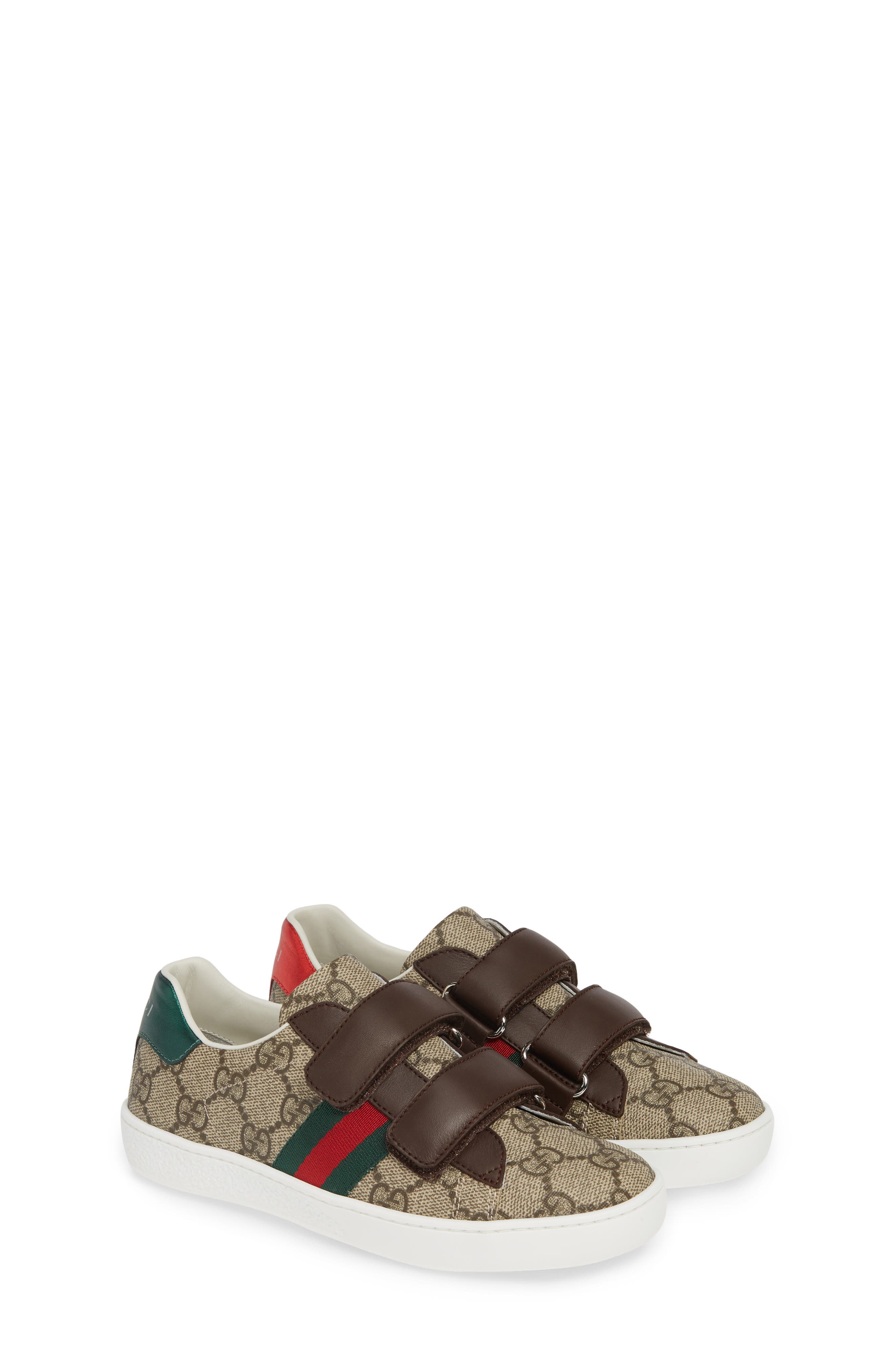 New Ace GG Supreme Sneaker, Alternate, color, BEIGE