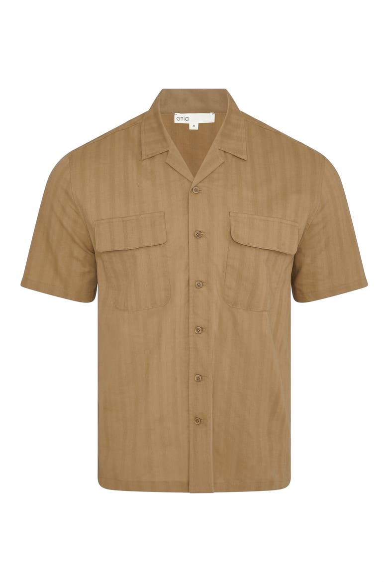 Utility Camp Shirt, Alternate, color, TAN