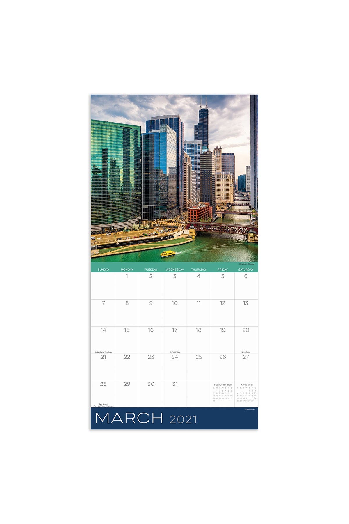 TF PUBLISHING 2021 Chicago Wall Calendar | Nordstromrack