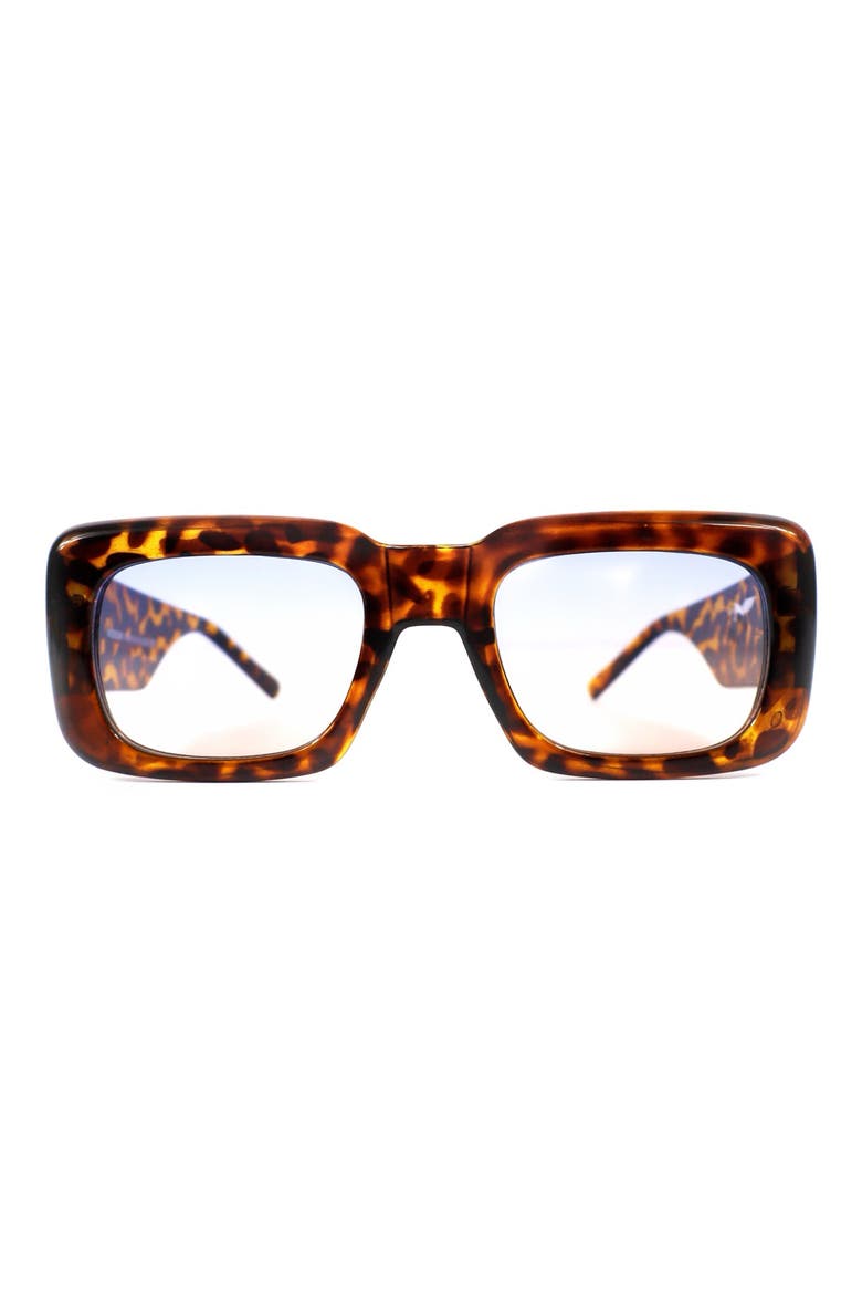 Frame 1 63mm Square Sunglasses, Main, color, TORTOISE
