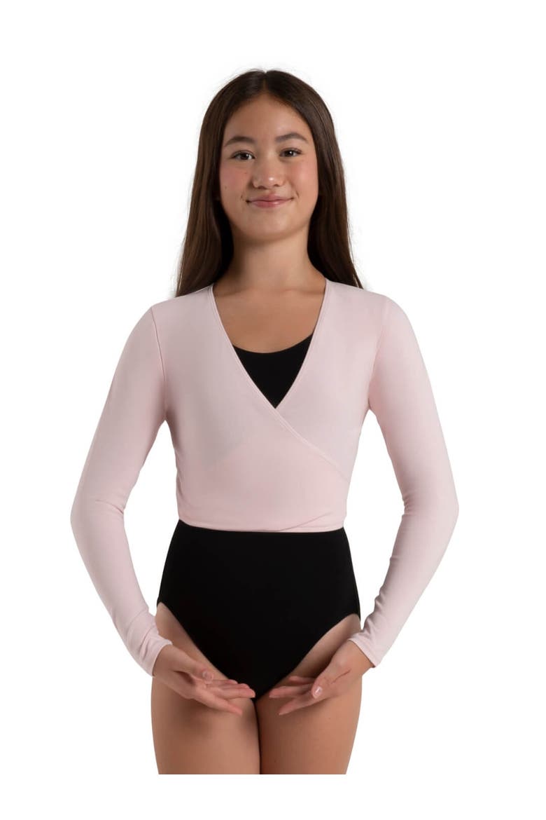 Wrap Top, Main, color, light/pastel pink