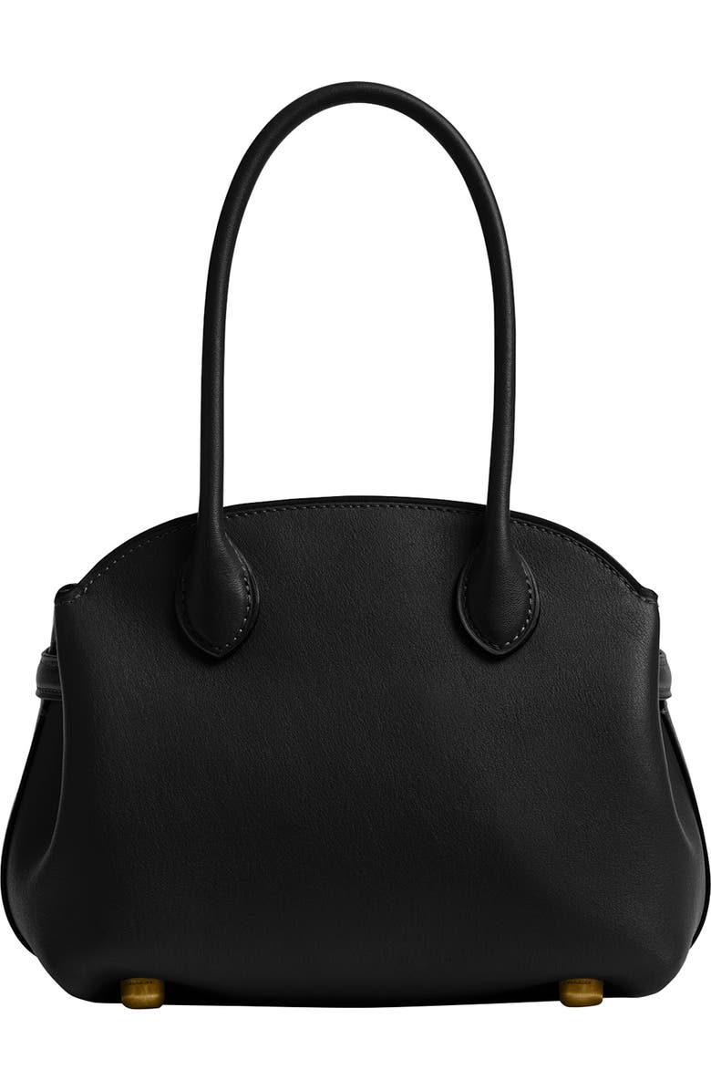 COACH Soft Empire 21 Leather Carryall Bag, Alternate, color, B4/Black