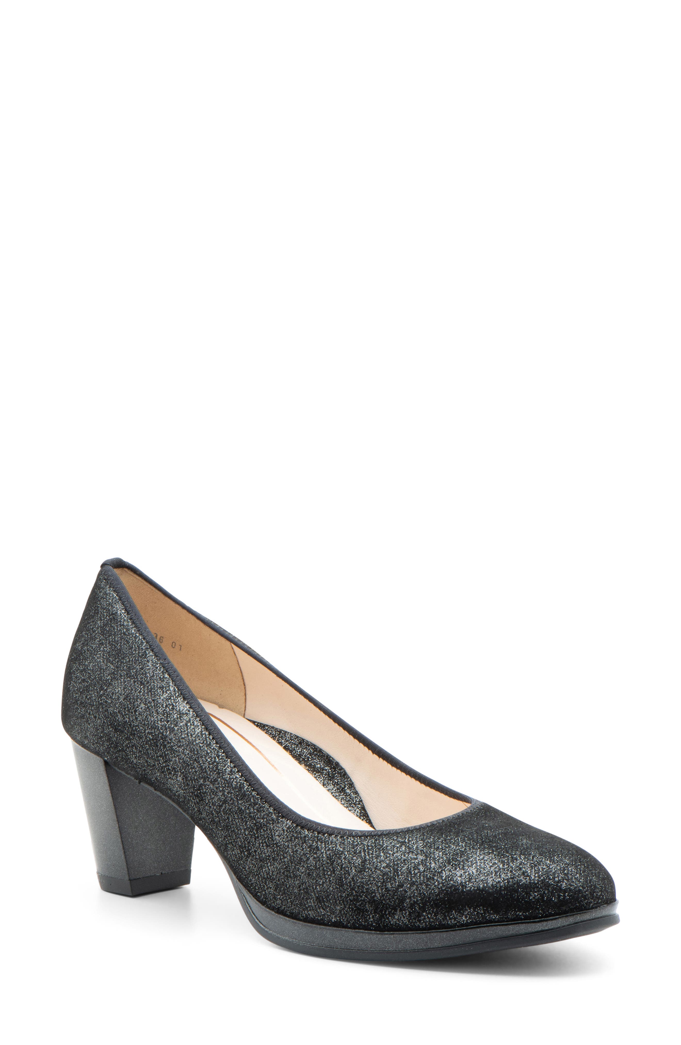 ara Ophelia Pump, Main, color, Black 1