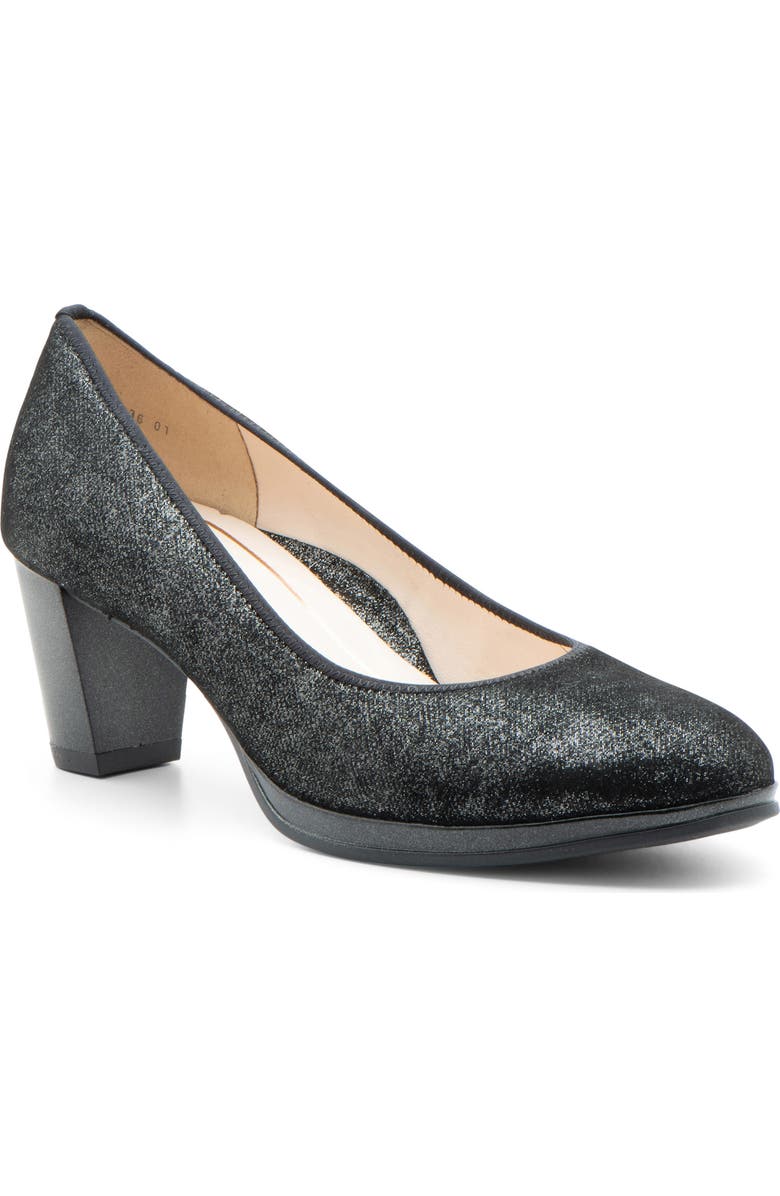 ara Ophelia Pump, Main, color, Black 1