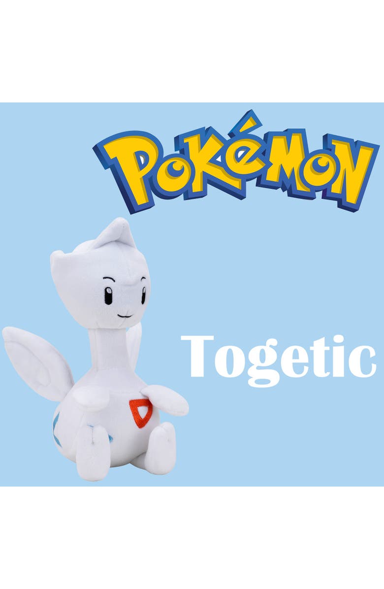 POKEMON 8 Inch Togetic Plush Character, Alternate, color, Multicolored