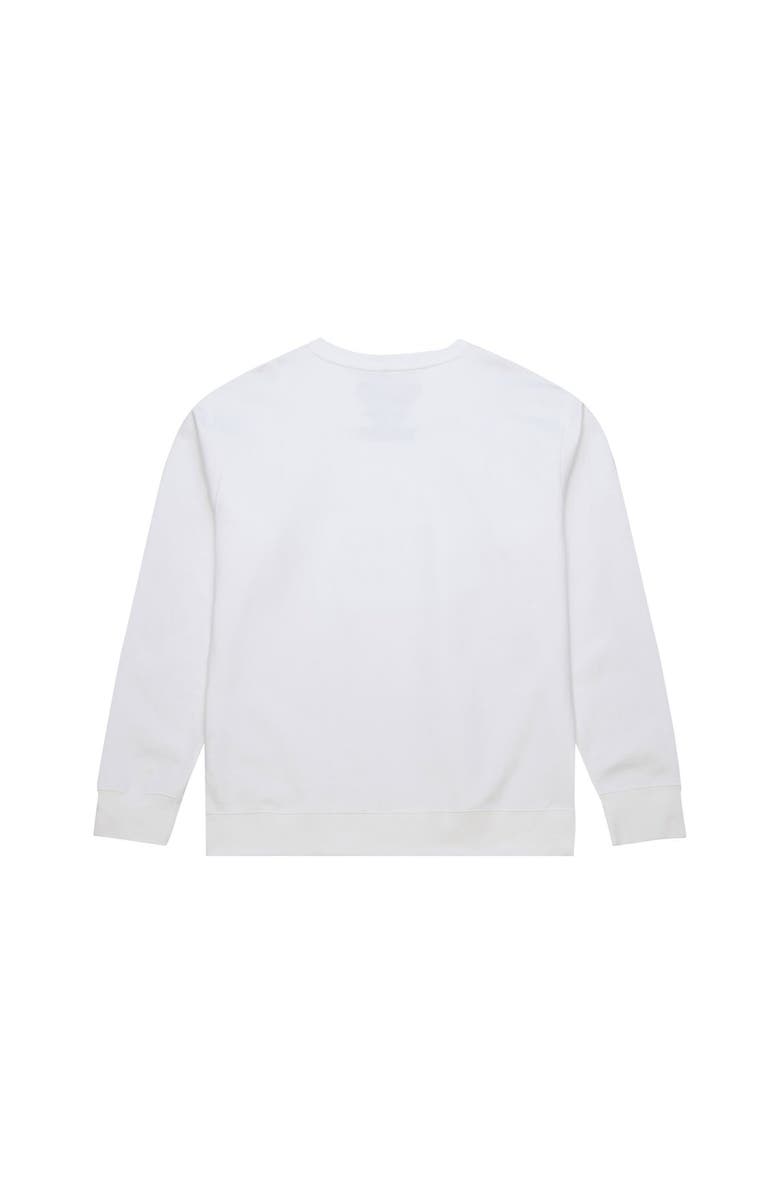 Mitchell & Ness Men's Mitchell & Ness x Bud Light White Buffalo Bills The Crest Pullover Sweatshirt, Alternate, color, White