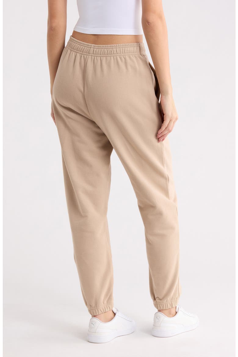French Terry Sweatpants, Alternate, color, TAUPE