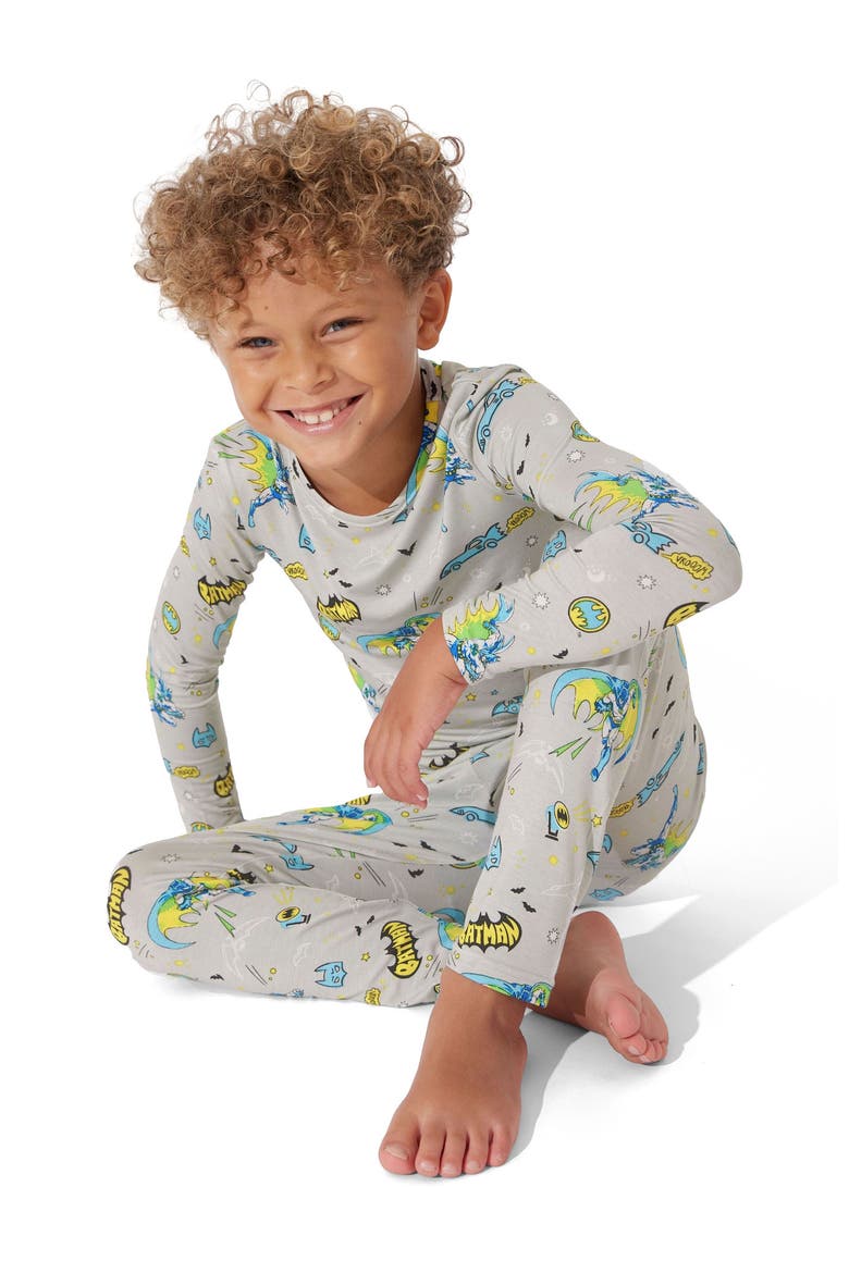Kids' Batman Set of 2 Piece Pajamas, Alternate, color, Batman