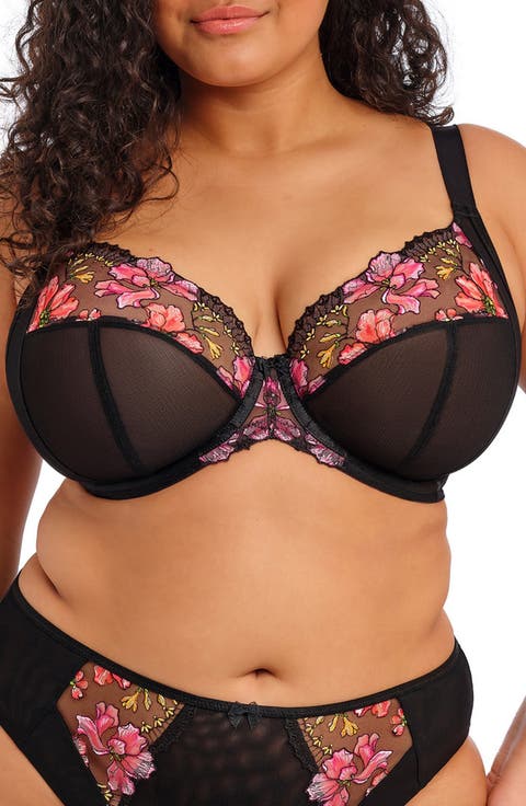 Teagan Full Figure Underwire Plunge Bra
