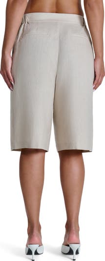 Linen Suiting Shorts
