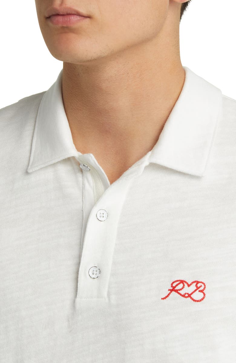 rag & bone Love RB Logo Polo, Alternate, color, 