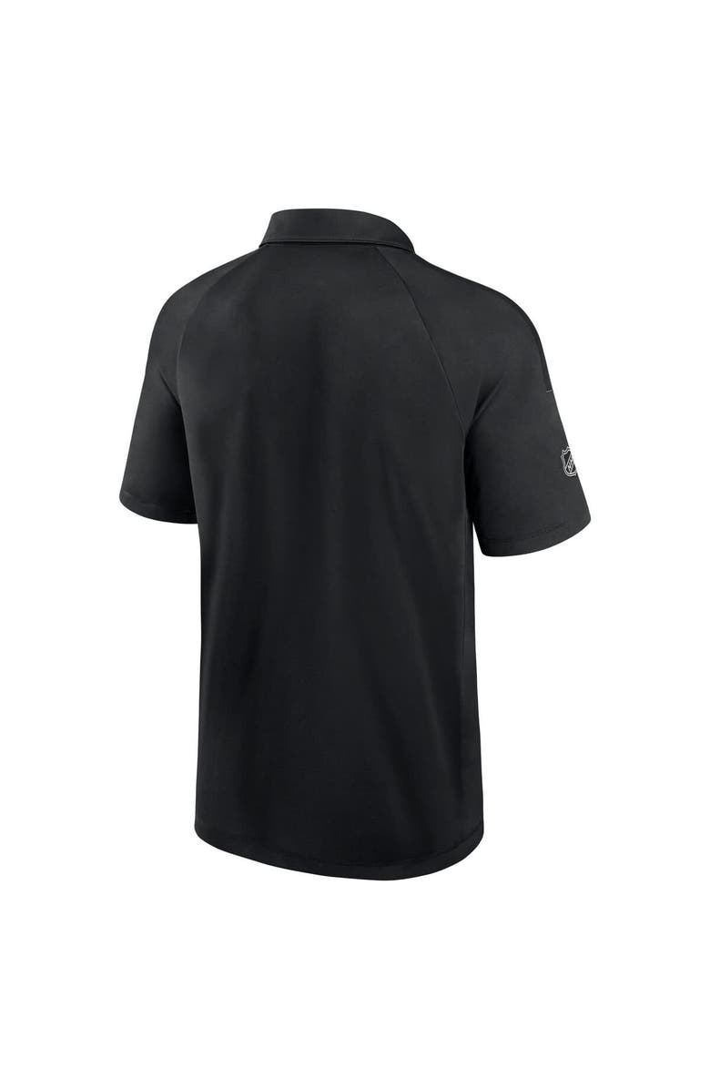 FANATICS Men's Fanatics Black Los Angeles Kings Authentic Pro Rink Polo, Alternate, color,