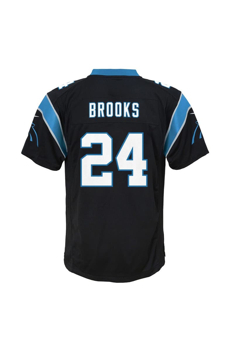 Nike Youth Nike Jonathon Brooks Black Carolina Panthers Team Game Jersey, Alternate, color, Black