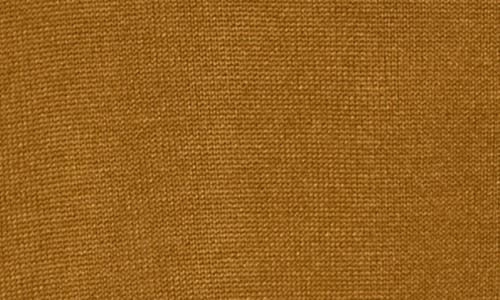 Democracy Ruffle Crewneck Sweater In Brown