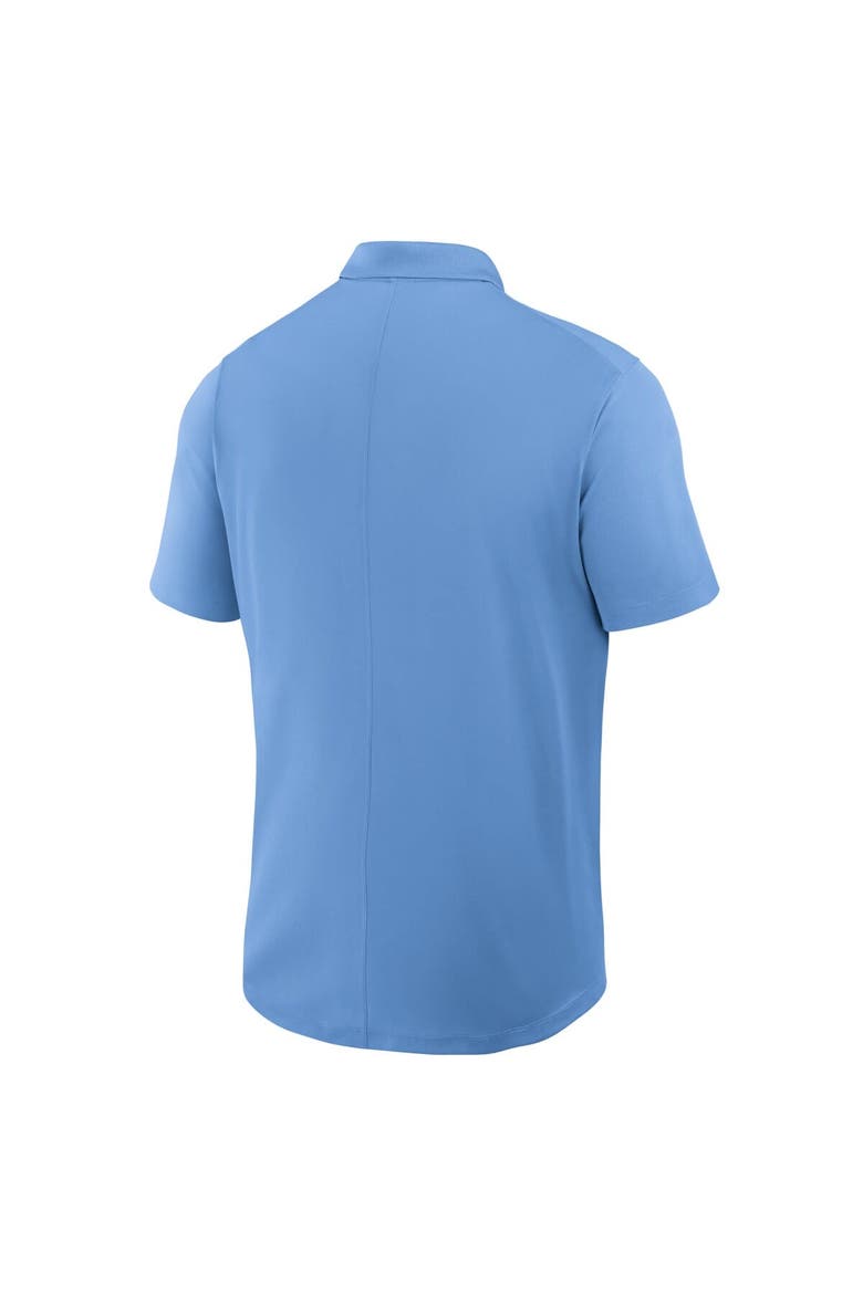 Men's Jordan Brand Carolina Blue North Carolina Tar Heels Primetime Victory Primary Logo Performance Polo, Alternate, color, Light Blue