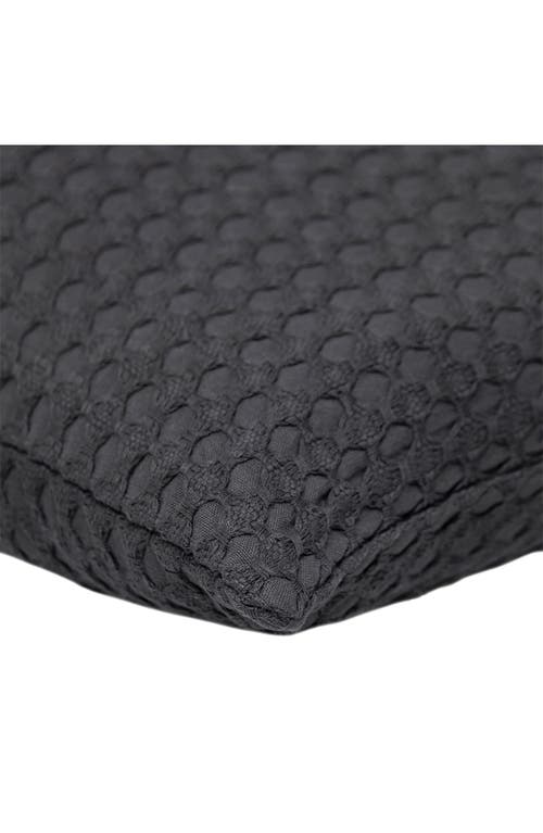 Parkland Collection Embroidered Throw Pillow In Gray