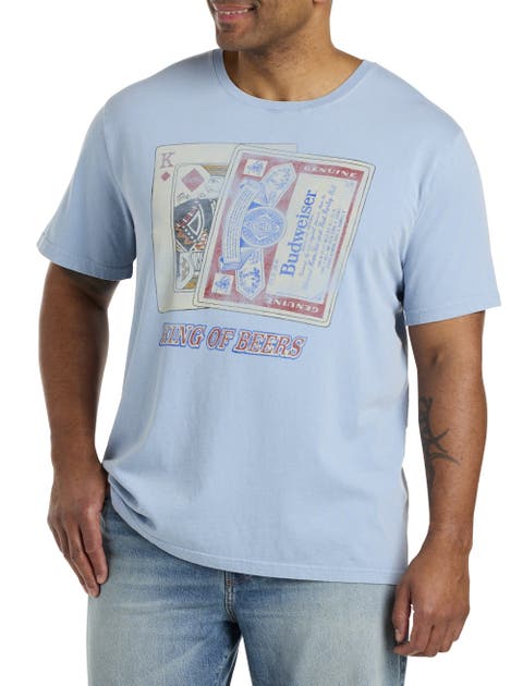 Big & Tall King Of Beers Graphic Tee