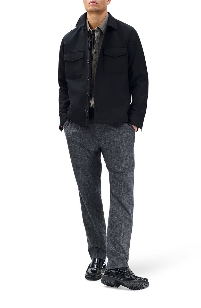 rag & bone Hyde Wool Blend Shirt Jacket, Alternate, color, 